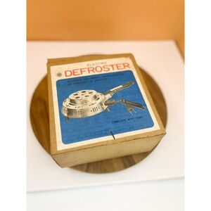 1960s Electric Defroster: Vintage Kitchen Appliance Decor